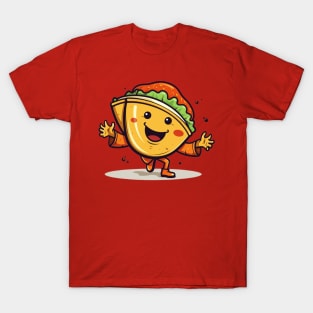 kawaii Taco T-Shirt cute potatofood funny T-Shirt